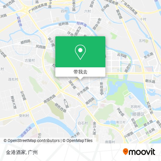 金港酒家地图