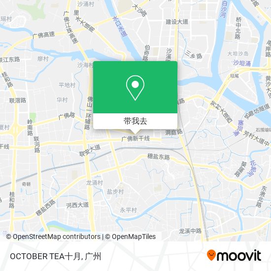 OCTOBER TEA十月地图