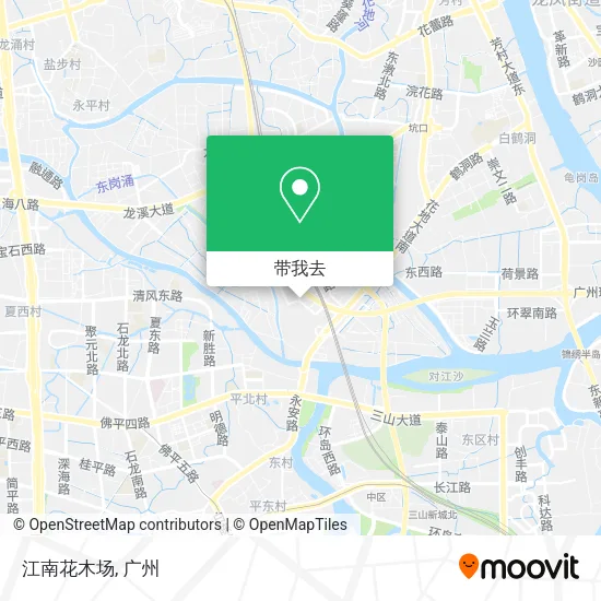 江南花木场地图