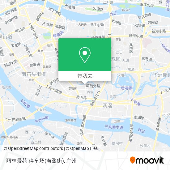 丽林景苑-停车场(海盈街)地图