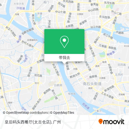 皇后码头西餐厅(太古仓店)地图