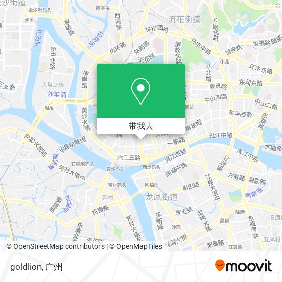 goldlion地图