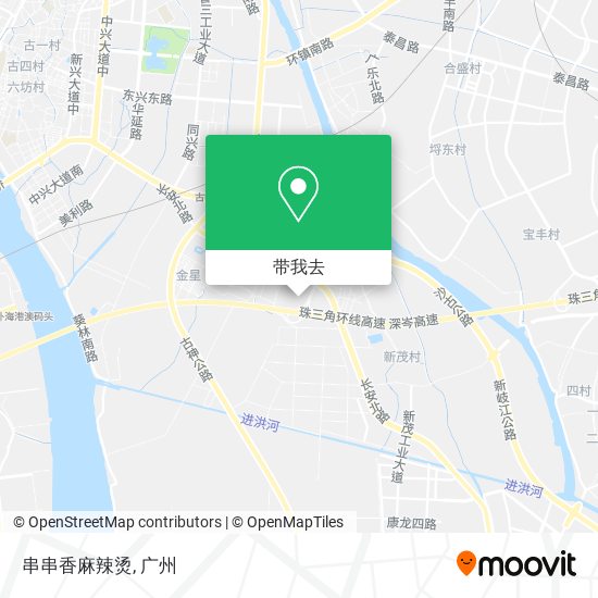 串串香麻辣烫地图