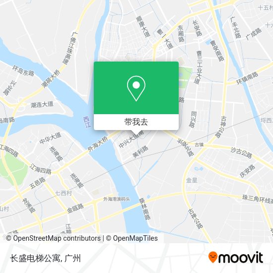 长盛电梯公寓地图