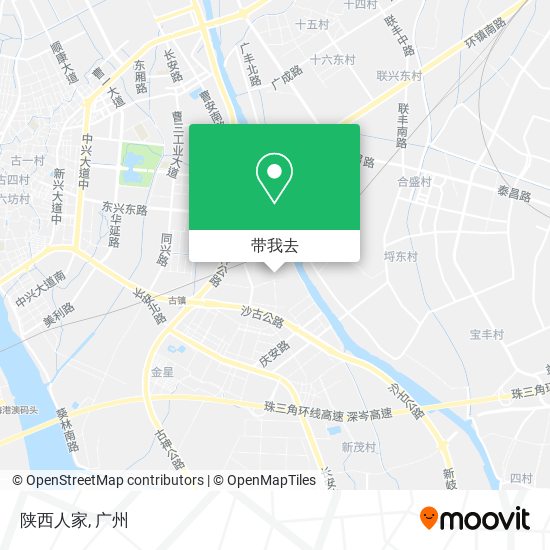 陕西人家地图