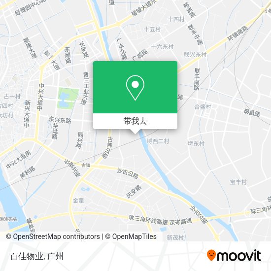 百佳物业地图