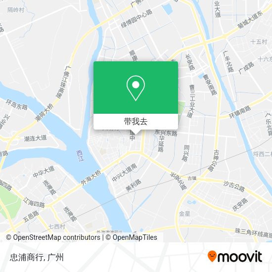 忠浦商行地图