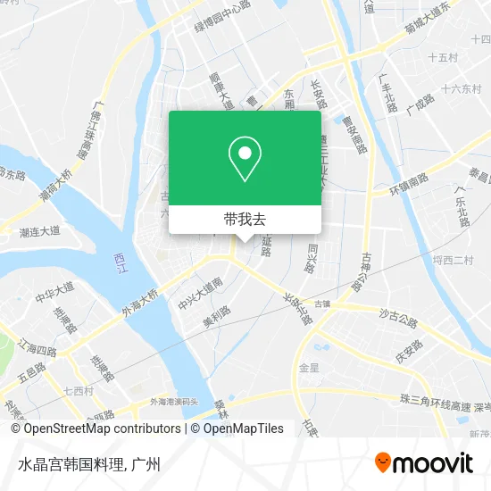 水晶宫韩国料理地图