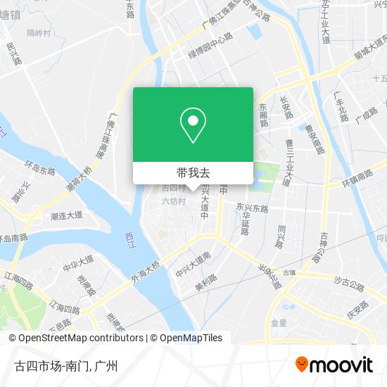 古四市场-南门地图