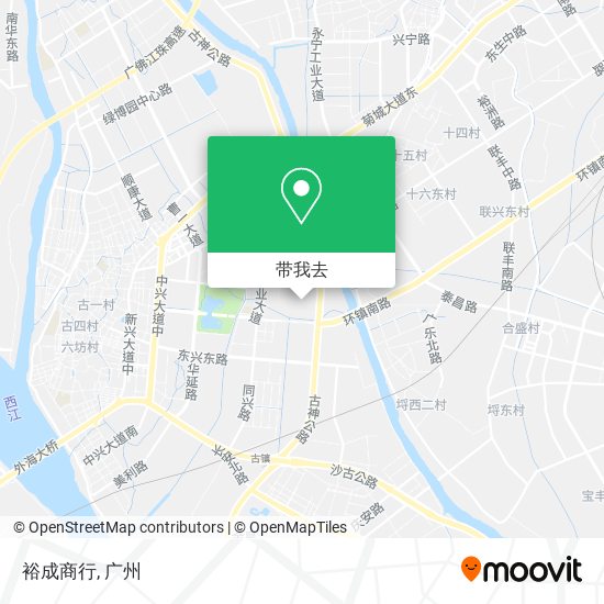 裕成商行地图