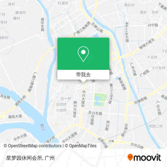 星梦园休闲会所地图