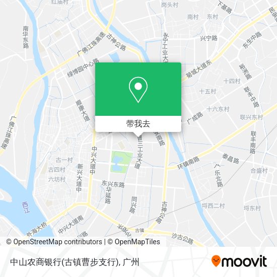 中山农商银行(古镇曹步支行)地图