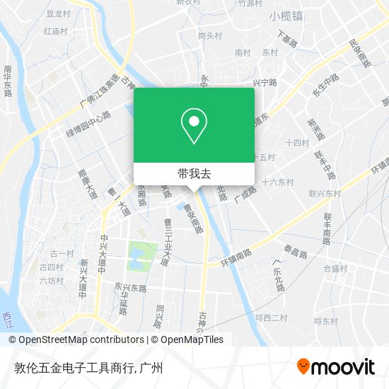 敦伦五金电子工具商行地图