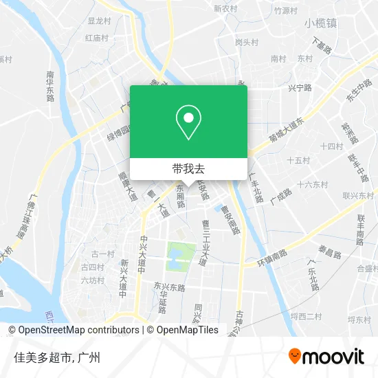 佳美多超市地图