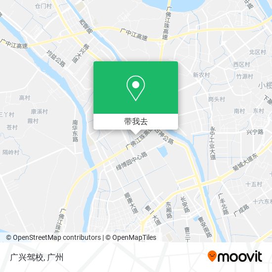 广兴驾校地图