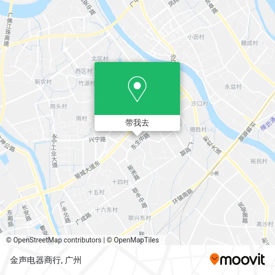 金声电器商行地图