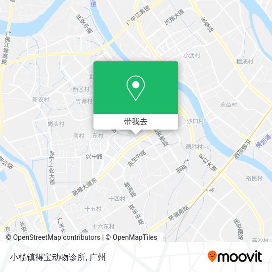 小榄镇得宝动物诊所地图