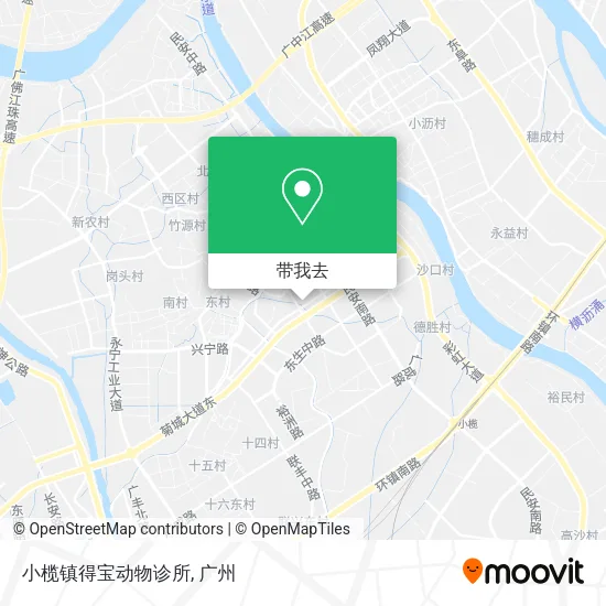 小榄镇得宝动物诊所地图