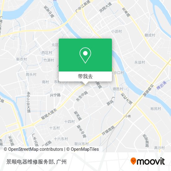 景顺电器维修服务部地图