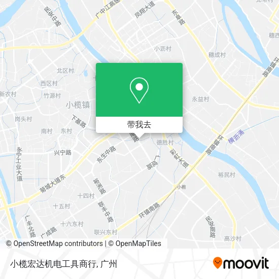 小榄宏达机电工具商行地图