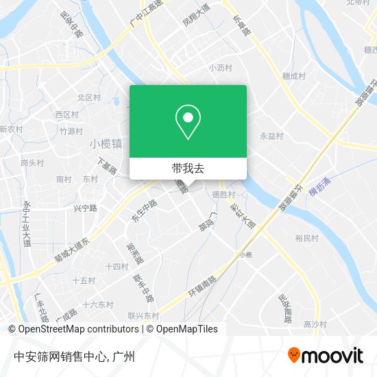 中安筛网销售中心地图