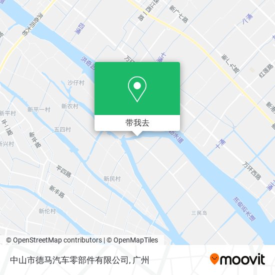 中山市德马汽车零部件有限公司地图