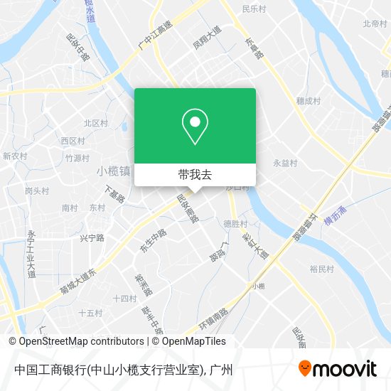 中国工商银行(中山小榄支行营业室)地图