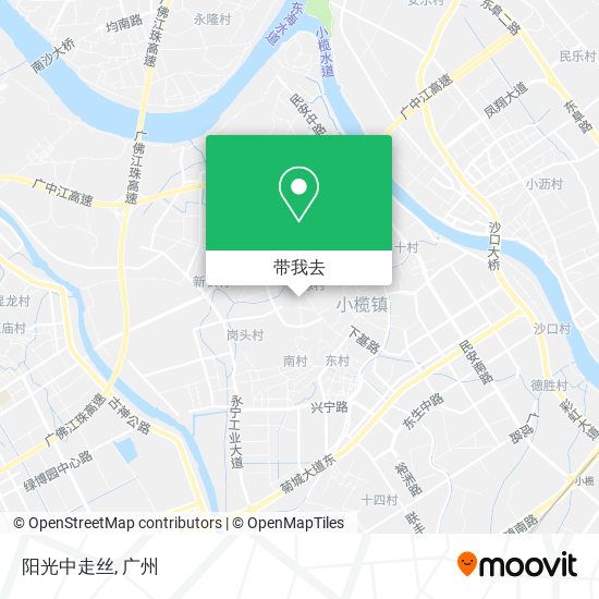 阳光中走丝地图