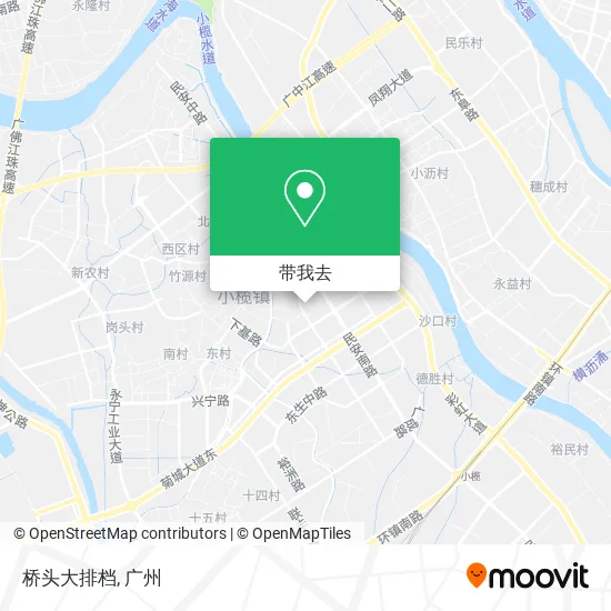 桥头大排档地图