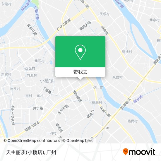 天生丽质(小榄店)地图