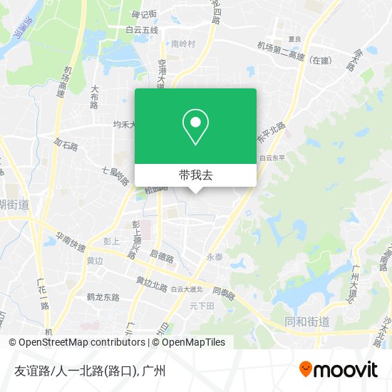 友谊路/人一北路(路口)地图