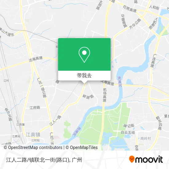 江人二路/镇联北一街(路口)地图