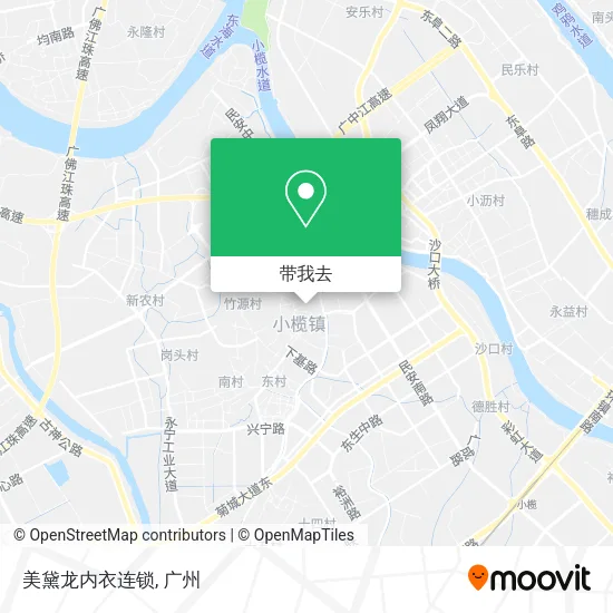 美黛龙内衣连锁地图