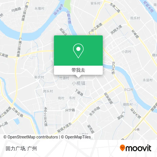 固力广场地图