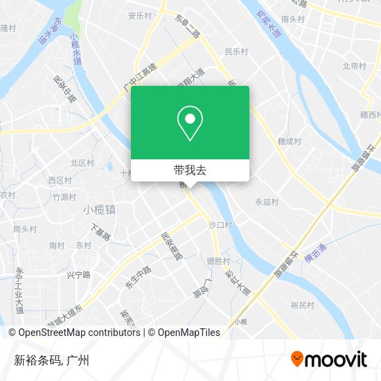 新裕条码地图