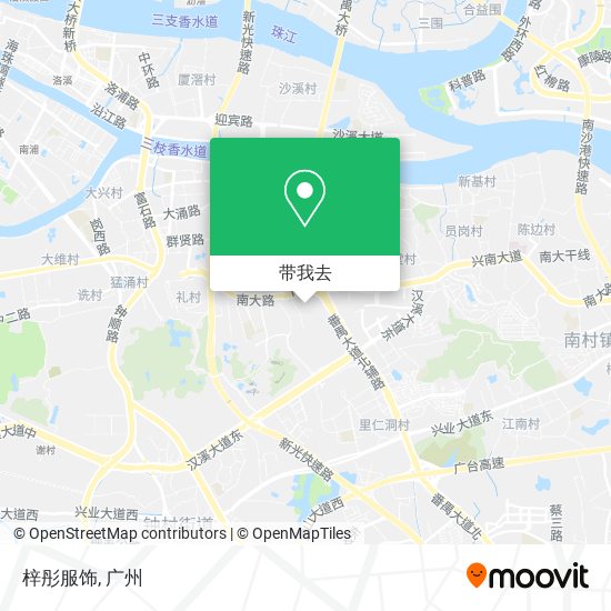 梓彤服饰地图