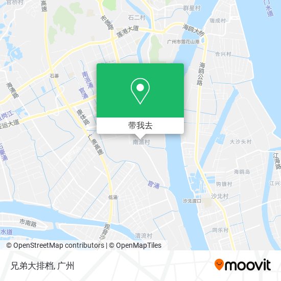 兄弟大排档地图
