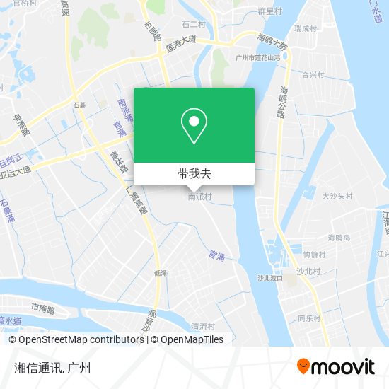 湘信通讯地图