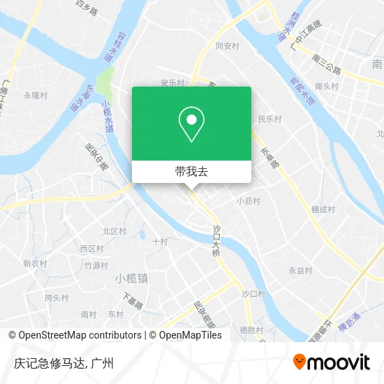 庆记急修马达地图