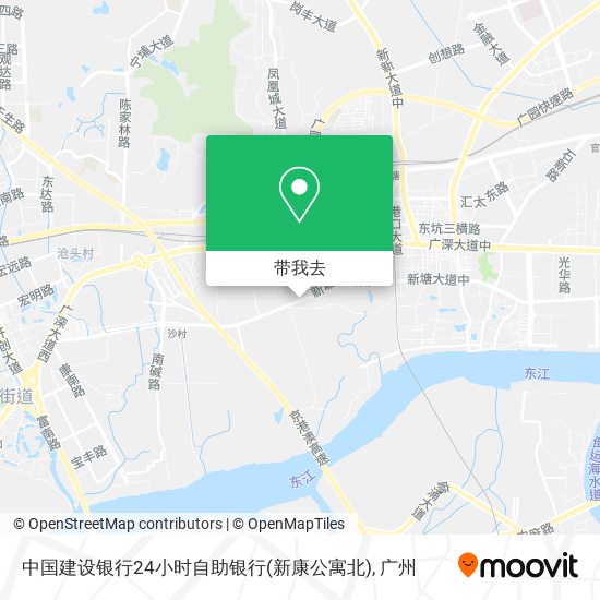 中国建设银行24小时自助银行(新康公寓北)地图