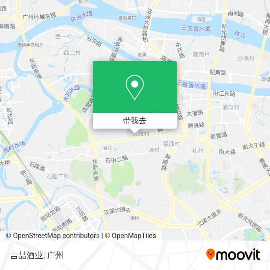 吉喆酒业地图