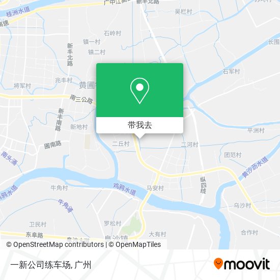 一新公司练车场地图