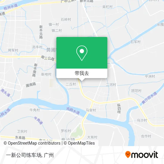 一新公司练车场地图