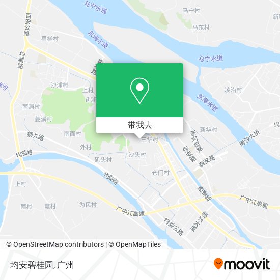 均安碧桂园地图