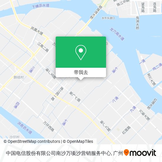 中国电信股份有限公司南沙万顷沙营销服务中心地图
