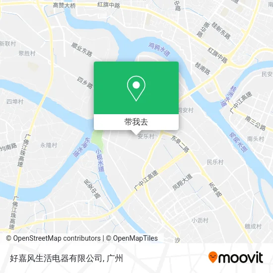好嘉风生活电器有限公司地图