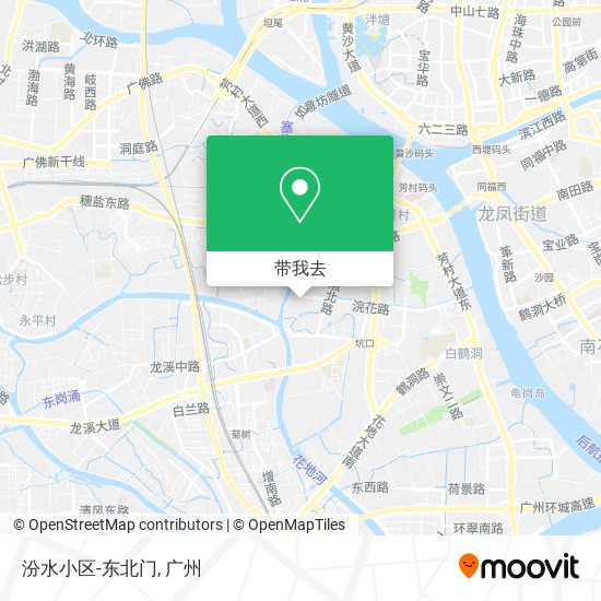 汾水小区-东北门地图