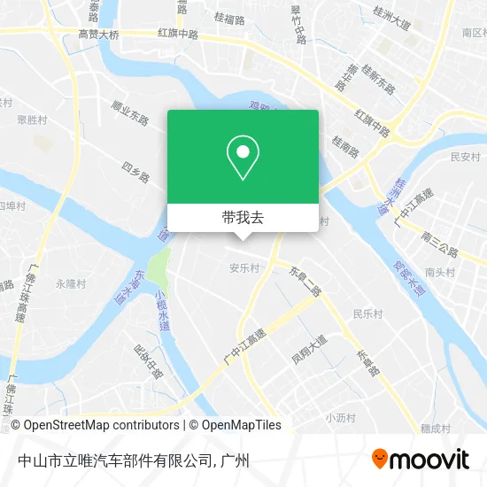 中山市立唯汽车部件有限公司地图