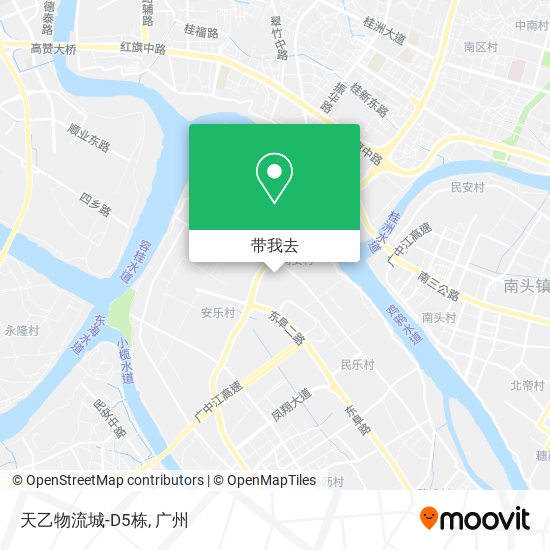 天乙物流城-D5栋地图