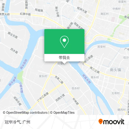 冠华冷气地图